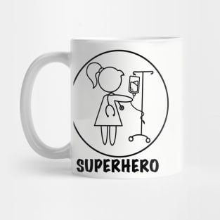 Nurse superhero Mug